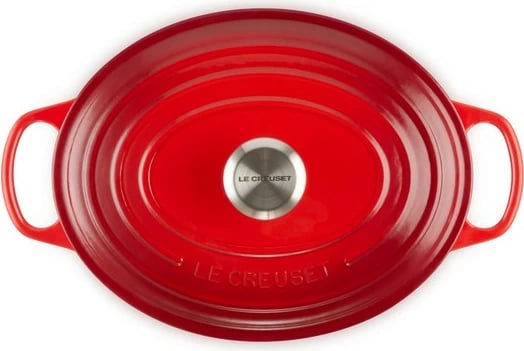Tenxhere Le Creuset 21178290602430, 4.7L, ovale, gize, cherry red