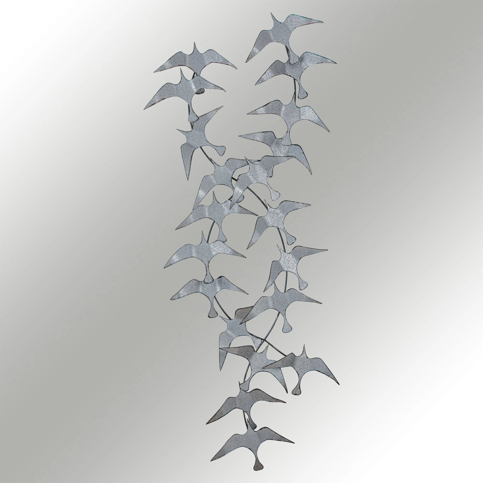 Aksesor dekorativ metalik për mur, Wallity, Sahika 2