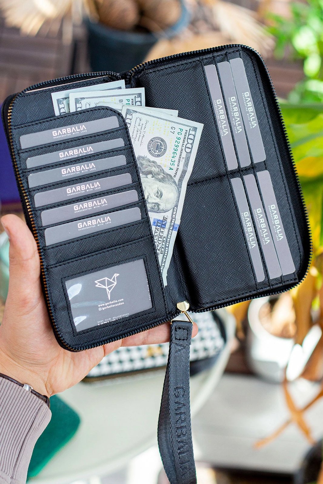 Portofol për gra Zoozie Bags, ngjyrë e zezë, Tilburg