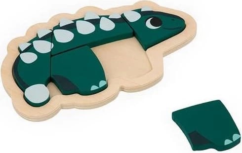 Lodër set puzzle Janod, 4 pjesë, shumëngjyrëshe