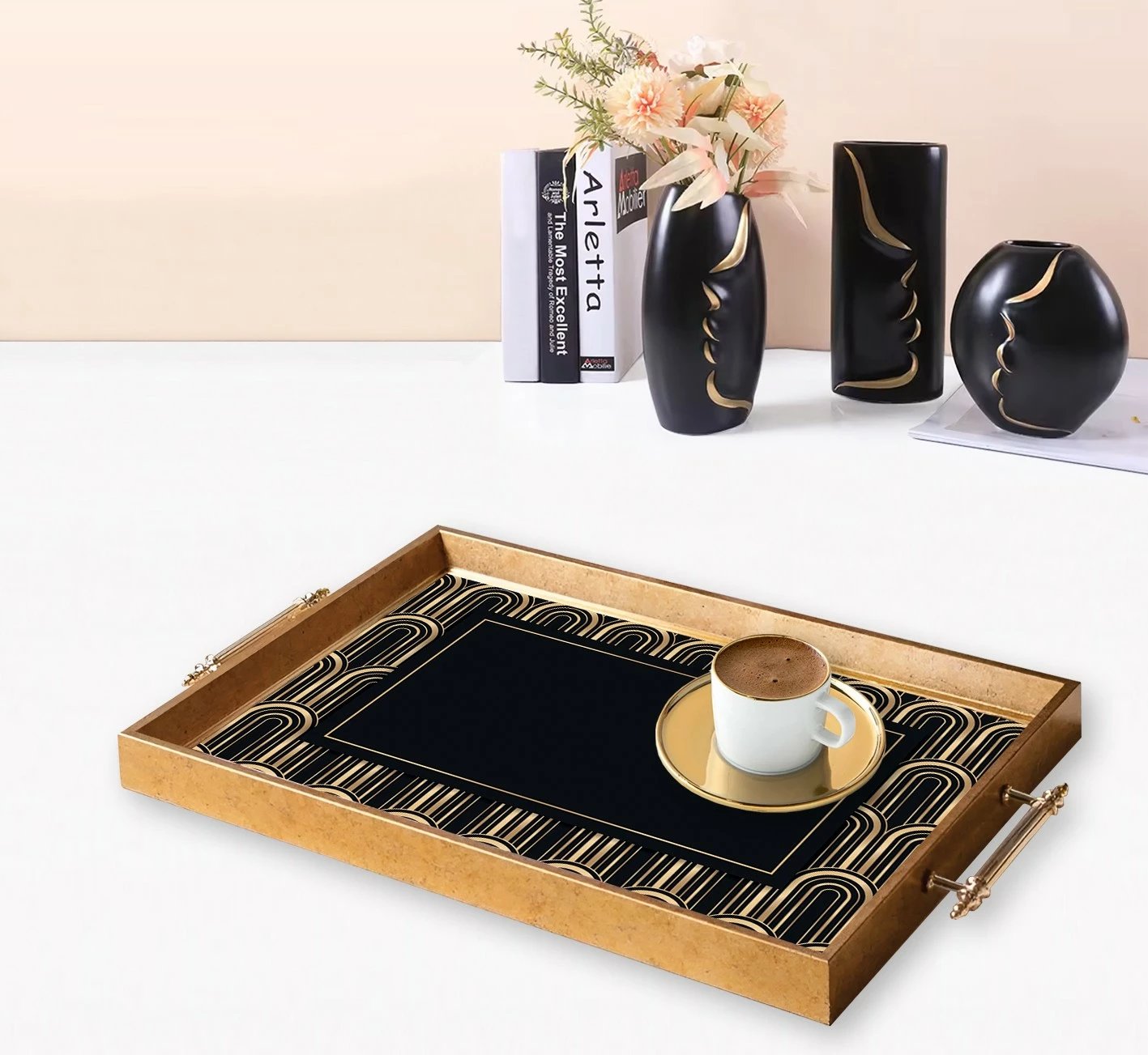 Tabaka prej qelqi, dizajn Aberto, TPEA9913, shumëngjyrëshe