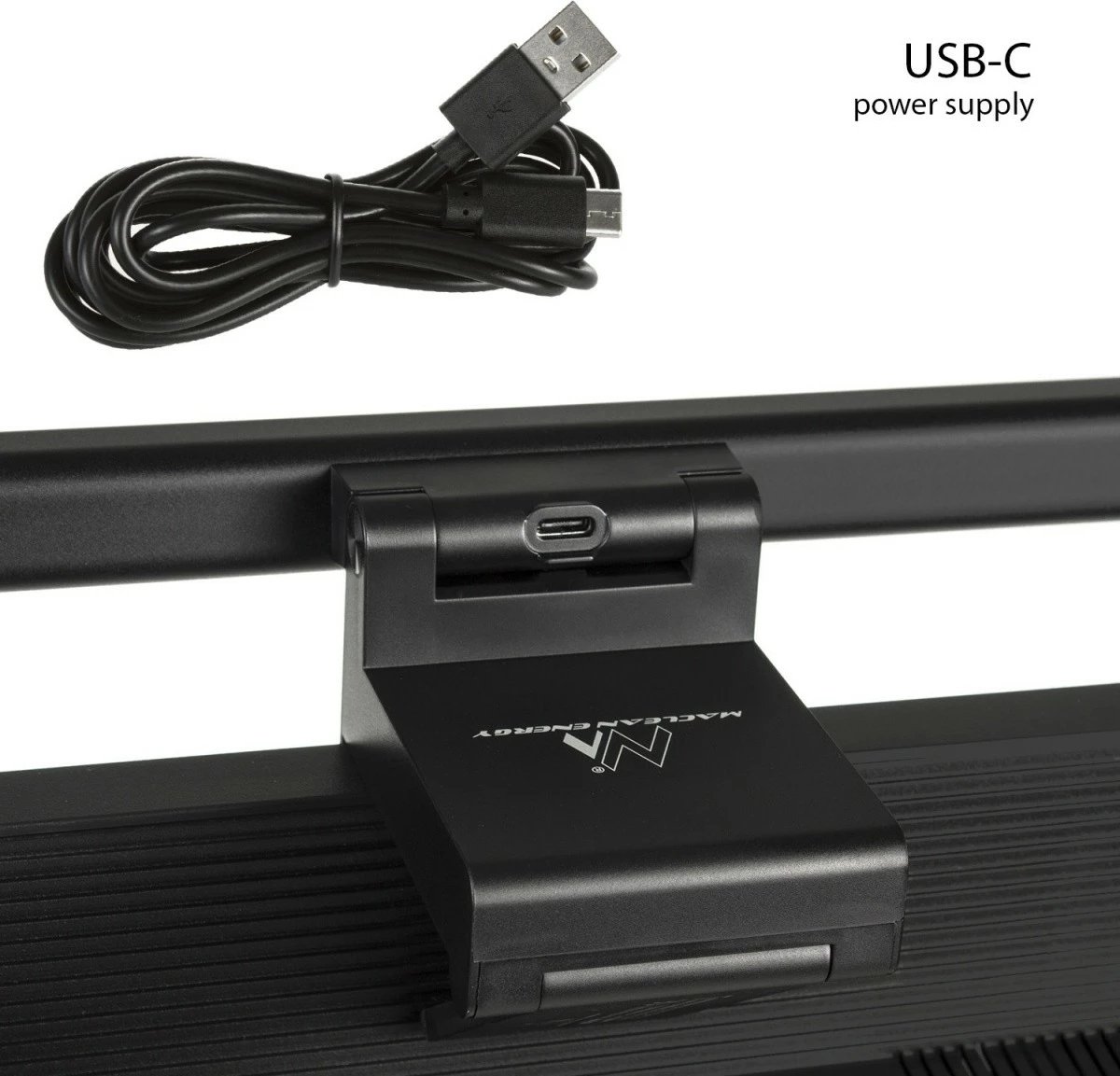 Lampë LED për monitor Maclean MCE620, 5W, e zezë