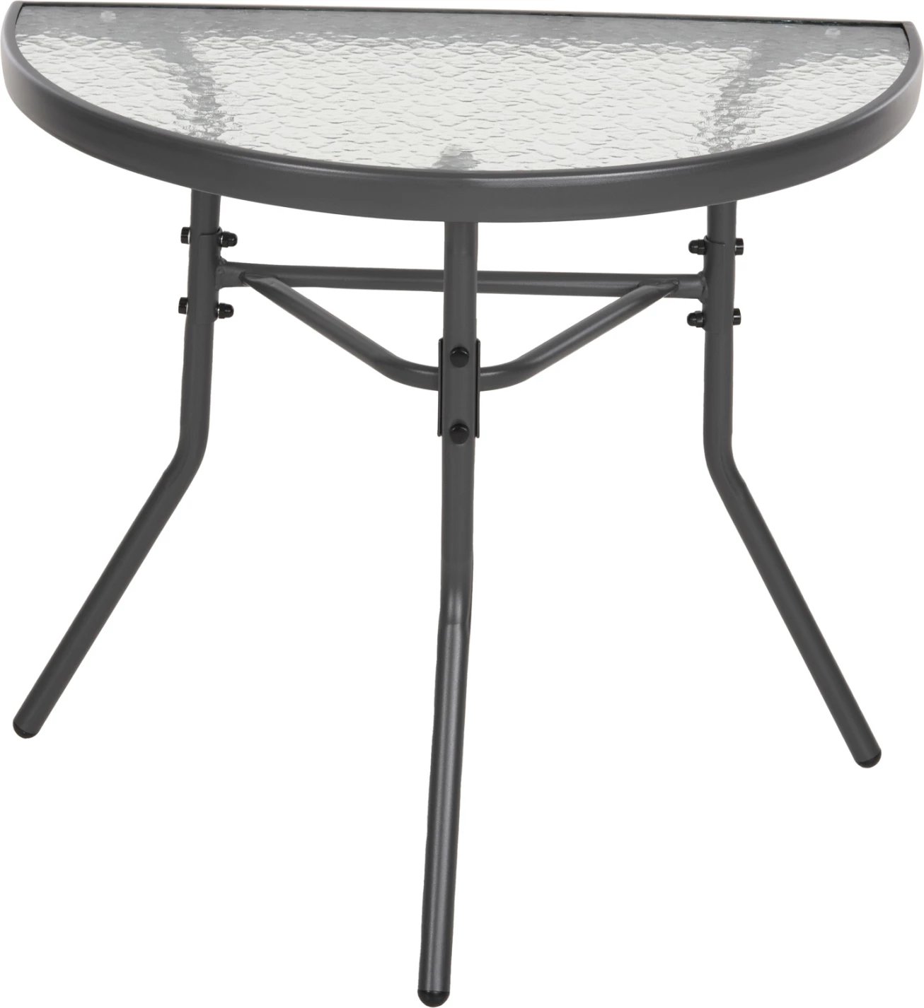 Tavolinë gjysmë rrethore LIMA FH5967.01, 70x40x64.5H cm