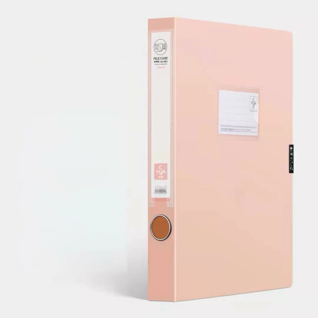 Kuti dosjesh A4 Pastel NEXT, H32x23.8x3.8cm, Rozë