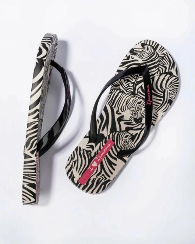 Flip-flop për femra Ipanema, të bardha e të zeza