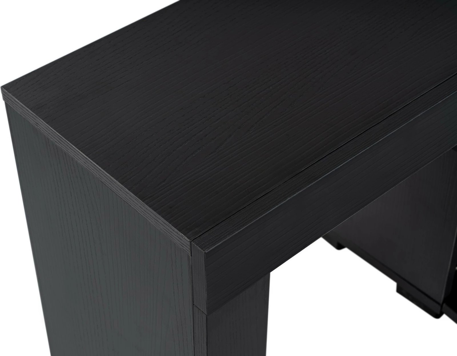 Komodë TV Nordure, Enclave, dru i zi