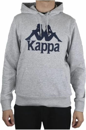 Duks me kapuç Kappa për meshkuj, gri