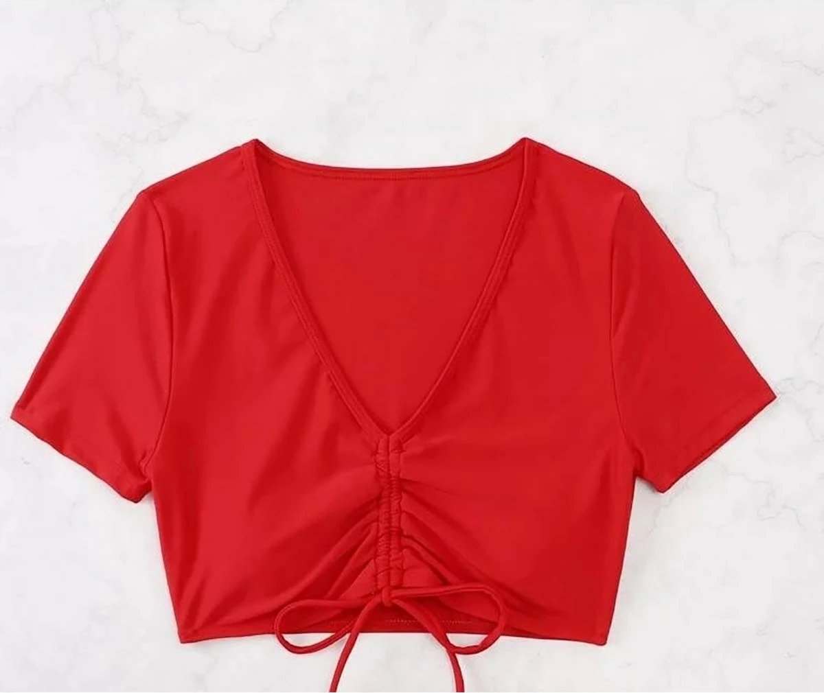 Bikini top i kuq Jumeon, MS43189