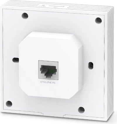 Access Point TP-Link Omada AX3000 EAP650-WALL, WiFi 6, i bardhë, për mur