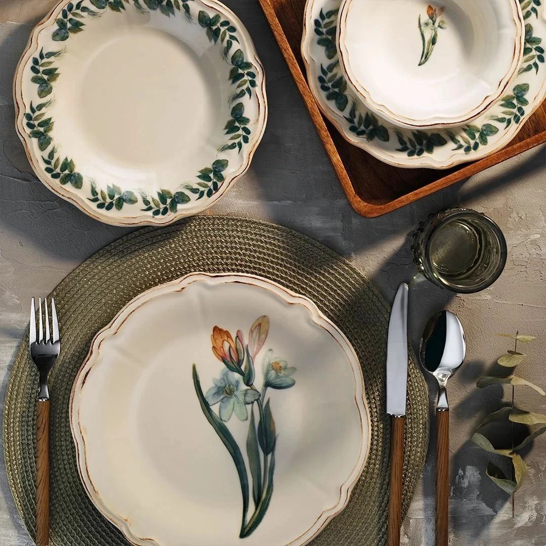 Set enësh për drekë (18 copë), Hermia Laura18