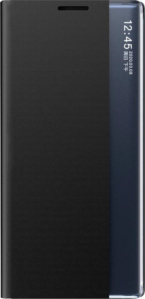 Mbështjellës Hurtel New Sleep Case për Xiaomi 13 Lite, me kapak dhe stand, i zi