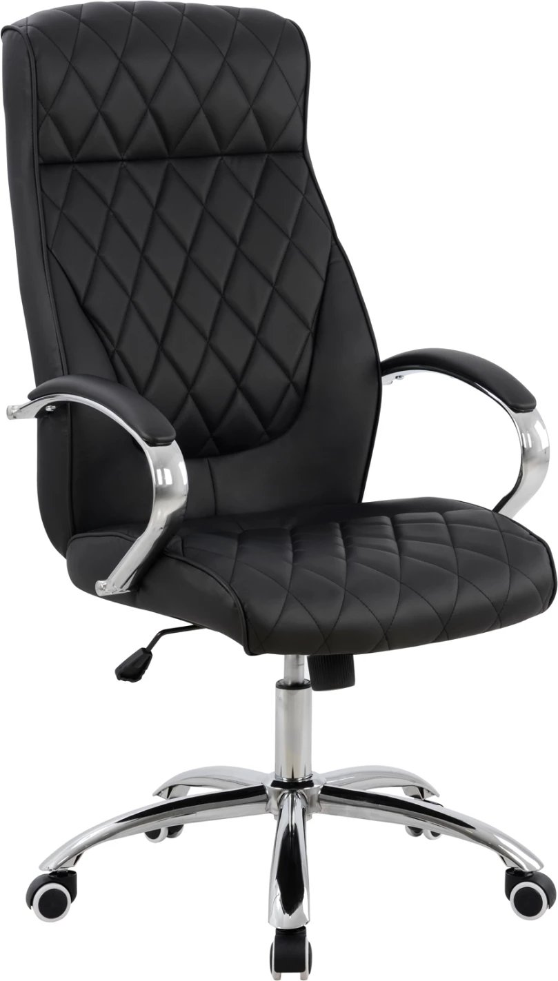 Karrige menaxheri për zyre, ngjyrë e zezë, FH1098.01, 62x80x125cm