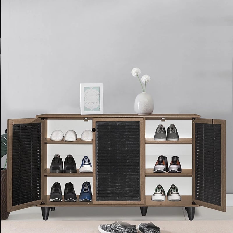 Dollap këpucësh Ronan ngjyrë arre 105x35x.66cm