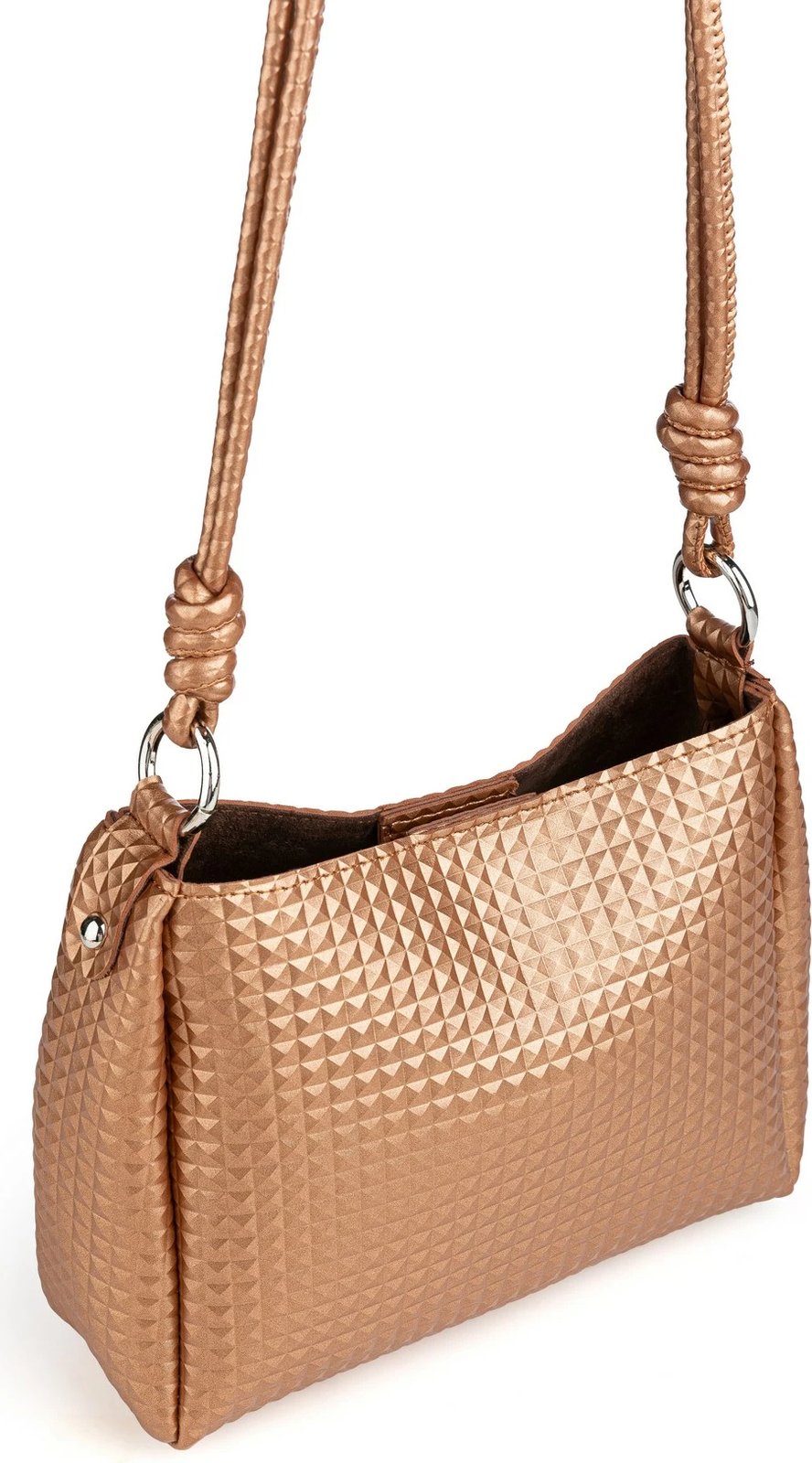 Çantë crossbody, ngjyrë bakri, Lucky Bees, 1227 Prm