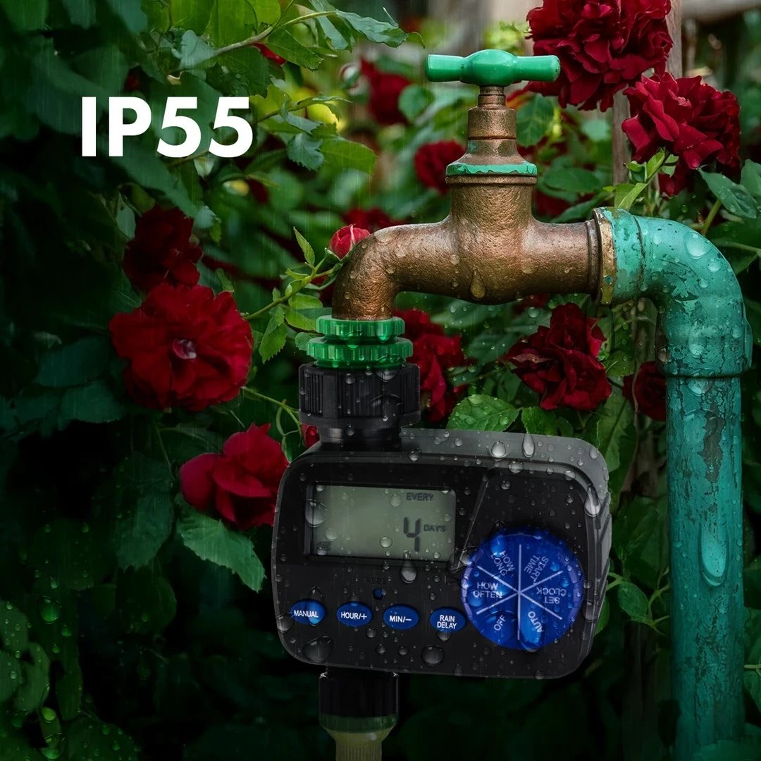 Kontrollues elektronik ujitje GreenBlue GB390, IP55, i zi