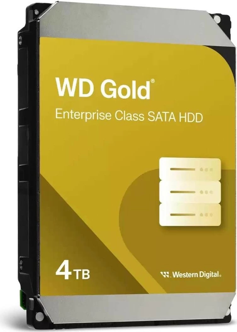 Hard disk WD Gold 4TB, 3.5", SATA III, 7200RPM, 256MB cache, zi