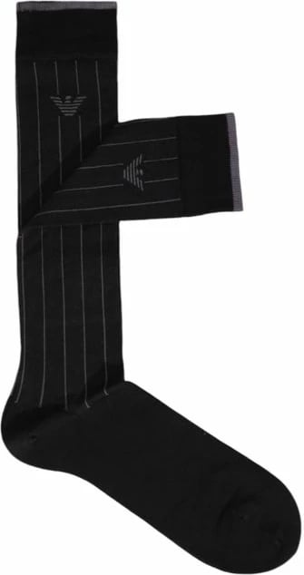 Çorape për meshkuj Emporio Armani, e zezë