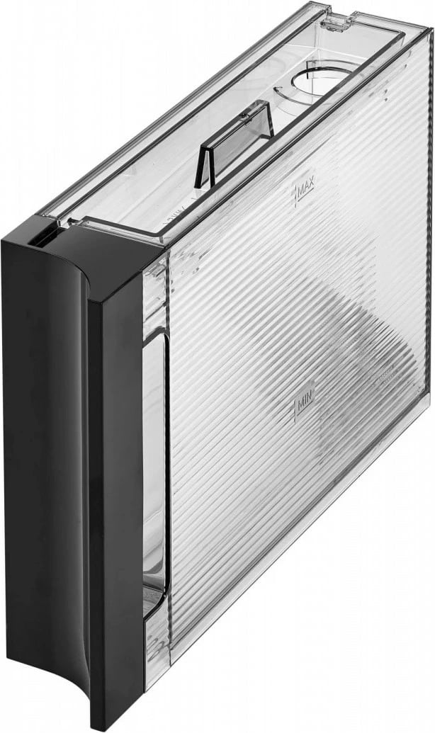 Aparat espresso, Amica Elegance CM 7011, 15 bar, 1725 W, mulli çeliku 5 nivele, depozitë ujit 1.8 L, depozitë kafeje 250 g, sistem qumështi, i zi