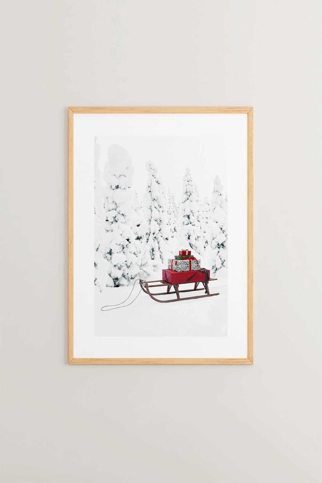 Pikturë dekorative me kornizë, Wallity, shumëngjyrëshe, Nwyearsngmdl72, 33x48cm