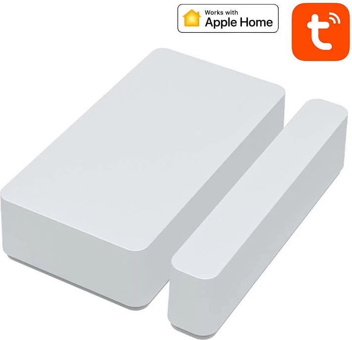 Sensor dere/dritare i mençur Neo NAS-DS05BH, ZigBee, për HomeKit dhe Tuya, Bardhë