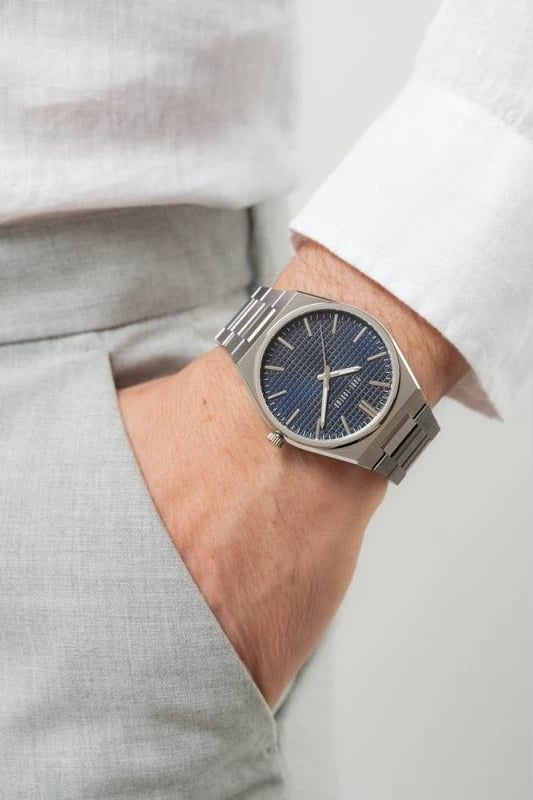 Orë dore për meshkuj Paul Lorens, argjendtë