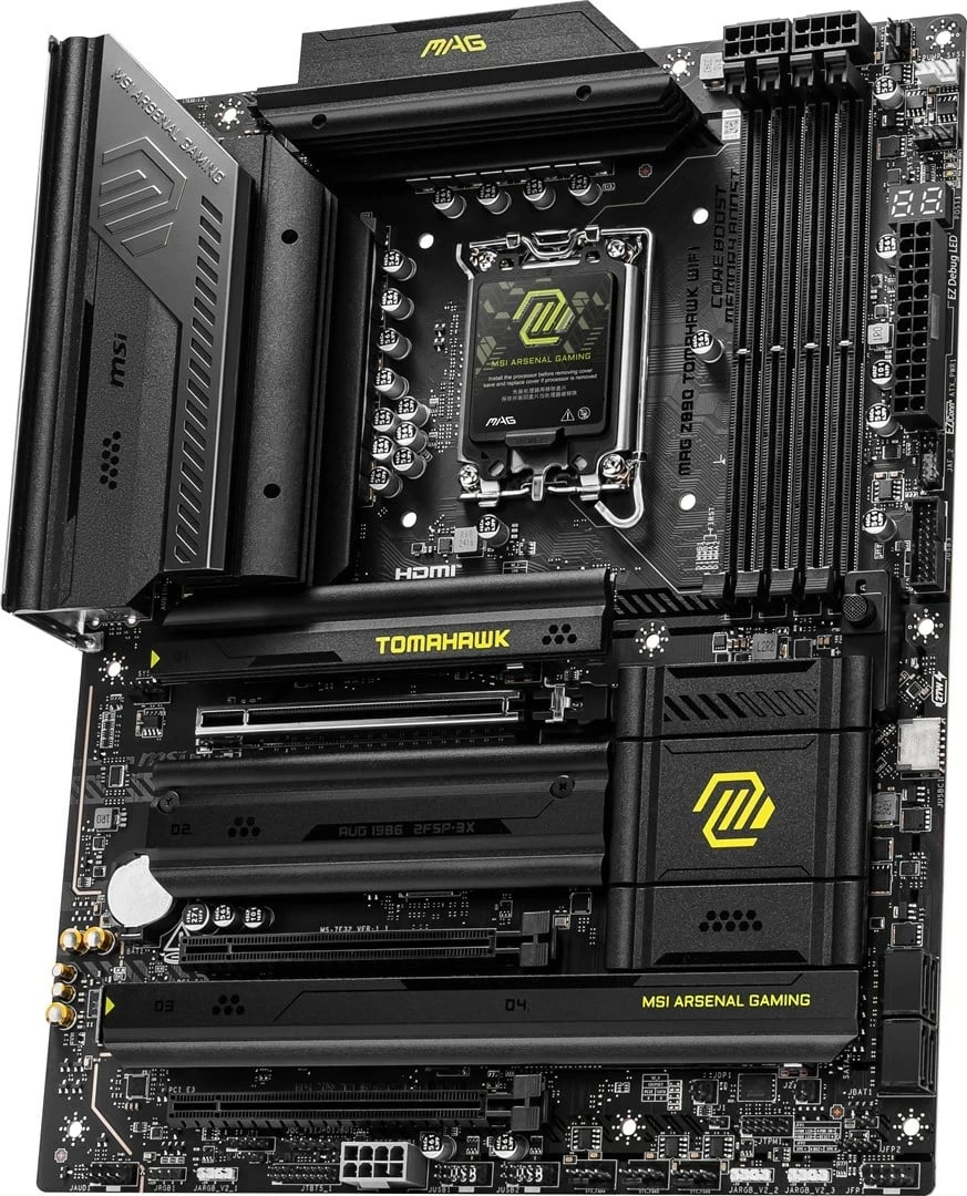 Pllakë amë MSI MAG Z890 TOMAHAWK WIFI, Intel Z890, ATX, E zezë