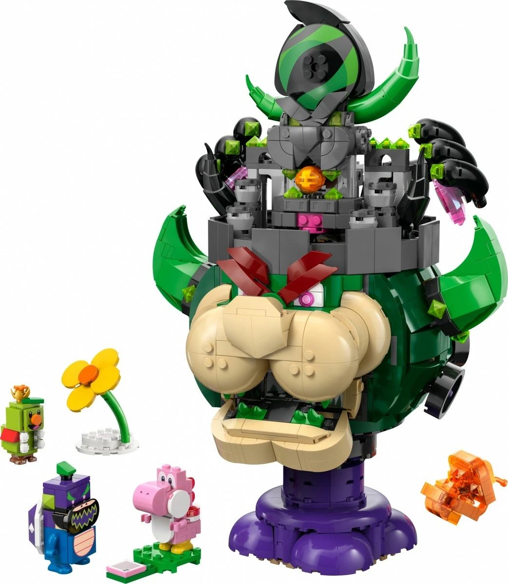 Set LEGO Super Mario 72042 Prince Florian and Castle Bowser, 1251 pjesë