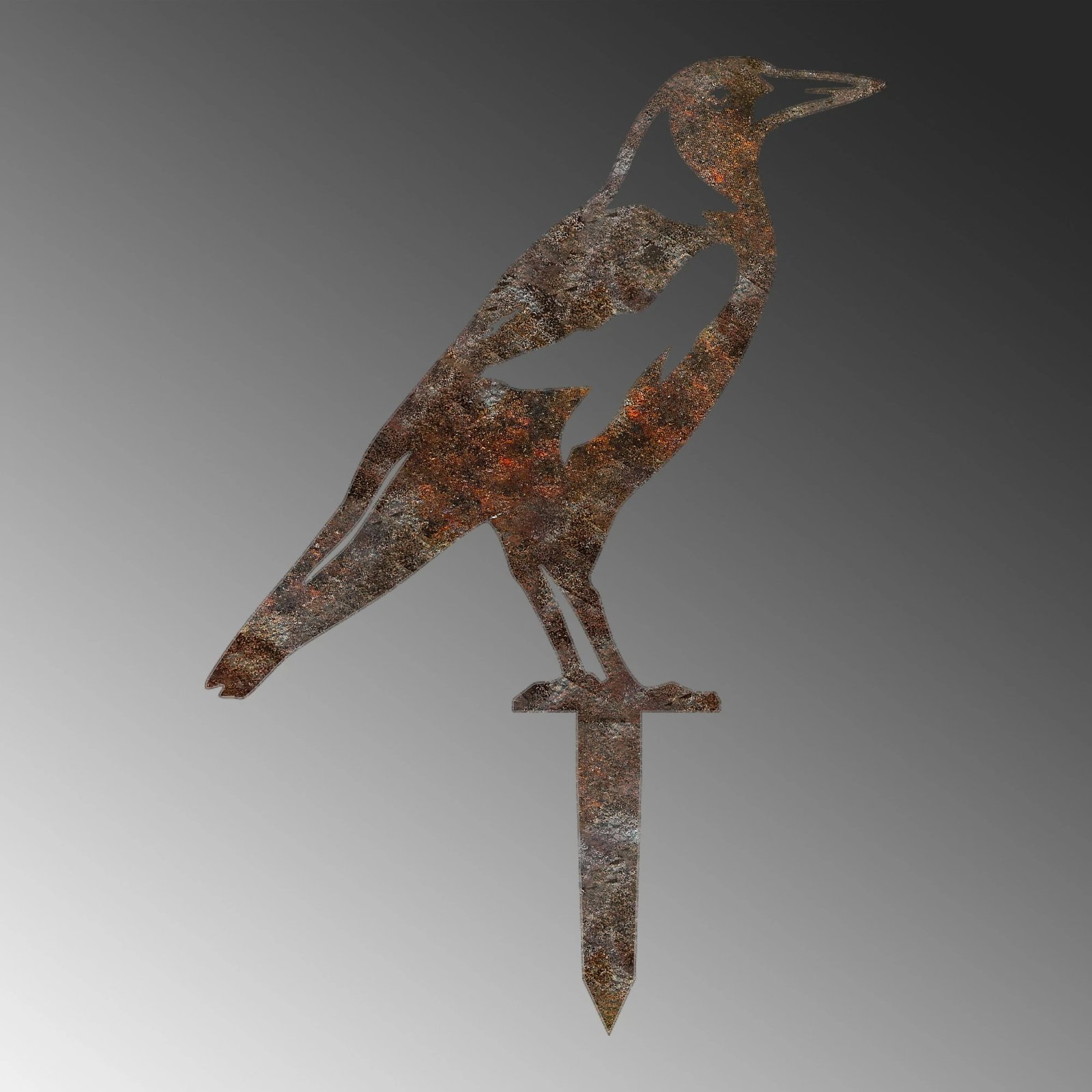 Objekt dekorativ për kopsht, Aberto Design, zog, A 02