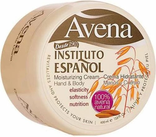 Krem trupi dhe duarve Instituto Espanol Avena 400ml Krem trupi dhe duarve Instituto Espanol Avena 400ml