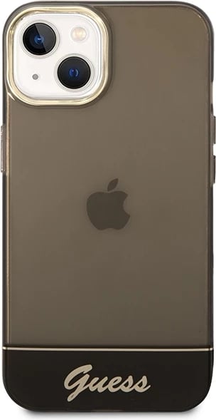Mbështjellës Guess GUHCP14MHGCOK për iPhone 14 Plus 6.7", i zi, hardcase