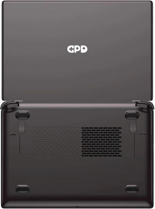 Mini laptop GPD WIN MAX 2, 64GB SSD, 4GB RAM, Windows 11, Touchscreen, Graphite