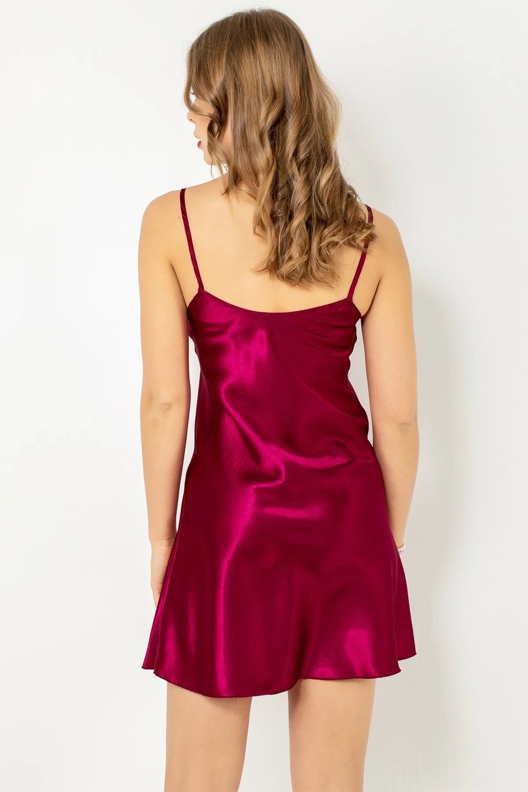 Këmishë nate Jumeon, ngjyrë e kuqe Claret, 002-000917