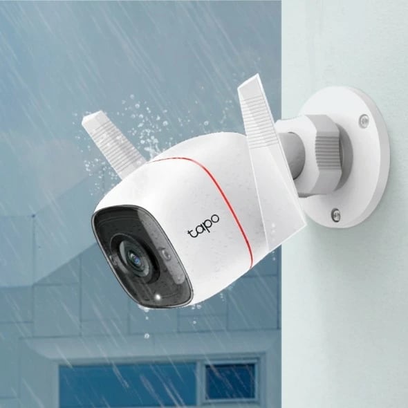 Kamerë sigurie TP-Link Tapo, IP, Outdoor, Wired & Wireless, Alexa & Google, CE