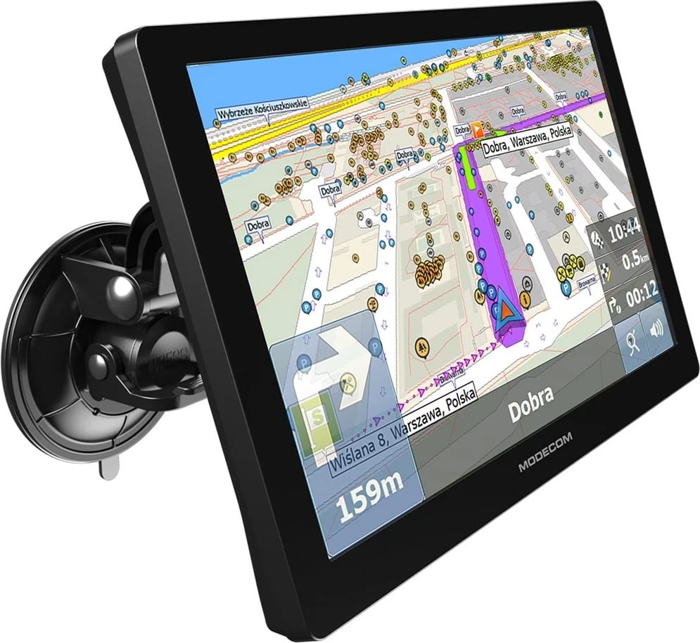 Navigacion për vetura MODECOM FreeWAY CX 9.4, Harta të Evropës, E zezë