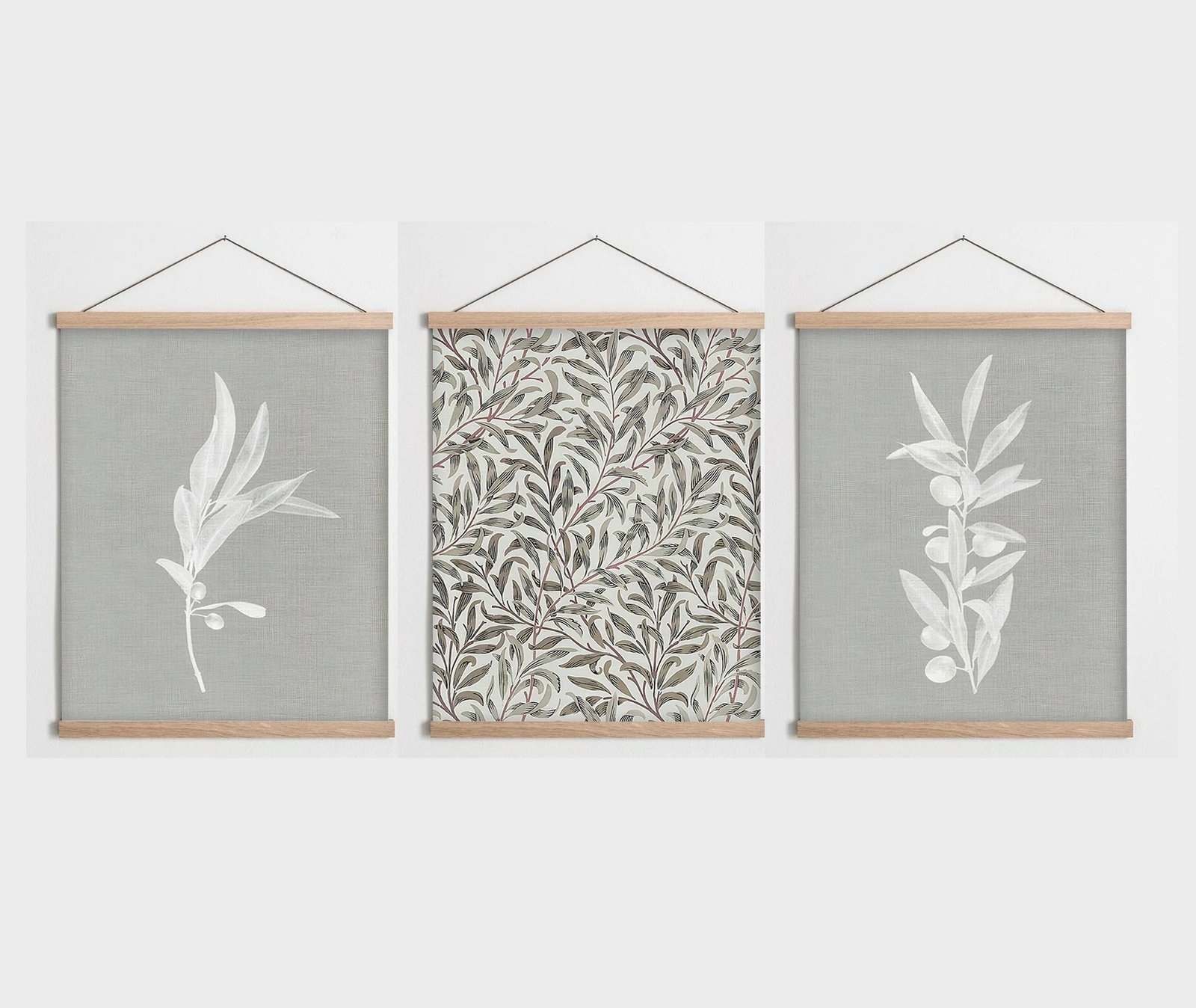 Pikturë dekorative me kornizë (3 copë), Wallity, SRG08