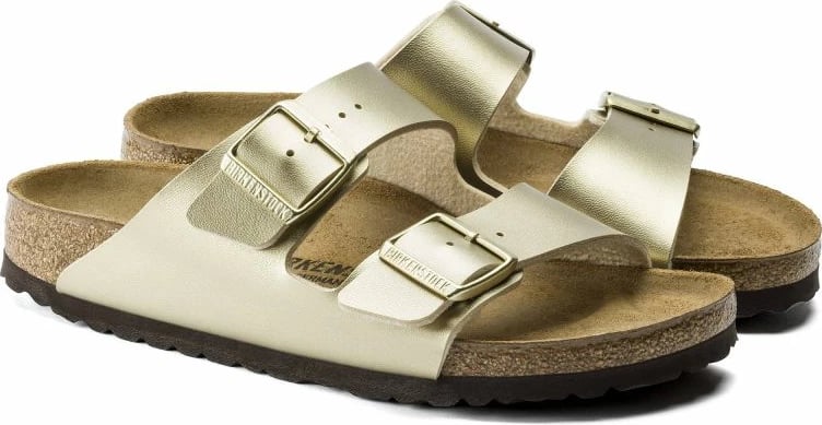 Papuqe femra Birkenstock, të arta