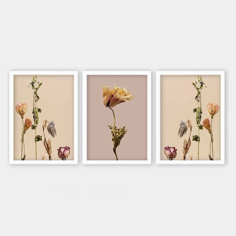 Pikturë dekorative me kornizë (3 copë), Wallity, 3BC_4540429_3545