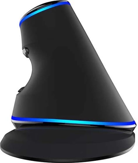 Maus vertikal Delux M618PU (A825), me kabllo, 7200 DPI, i zi