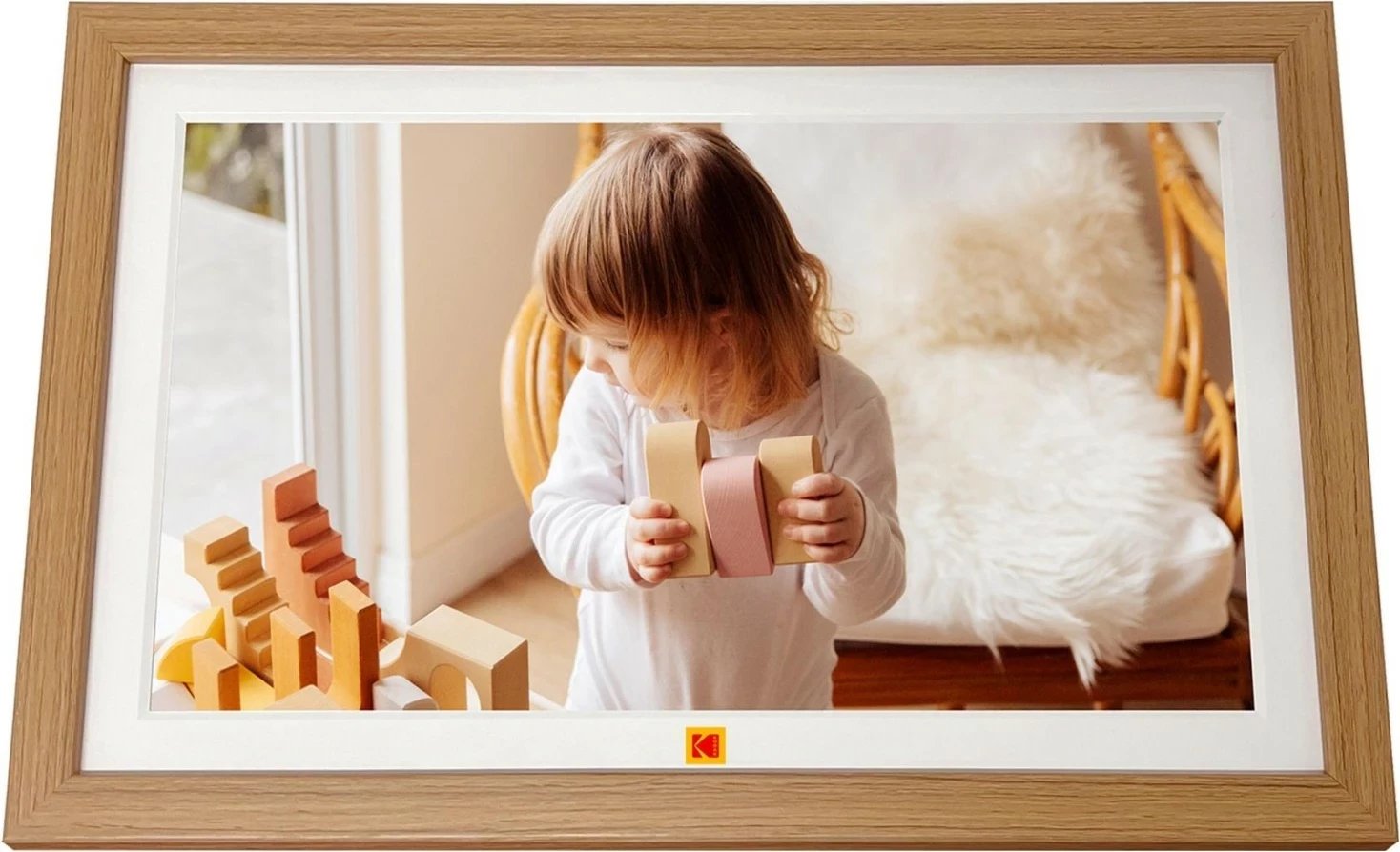 Kornizë digjitale Kodak RCF-1561P, 32GB, WiFi, FHD, kafe Kornizë digjitale Kodak RCF-1561P, 32GB, WiFi, FHD, kafe