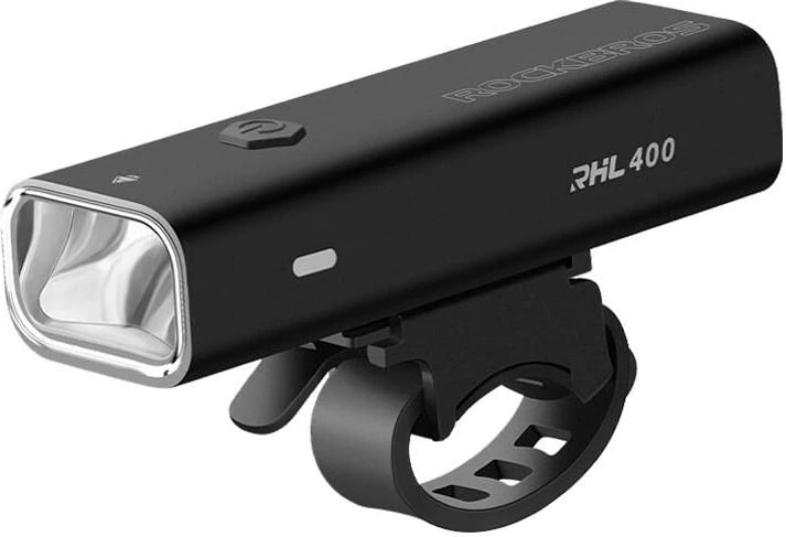 Dritë për biçikletë Rockbros RHL400, 400 lumene, e zezë