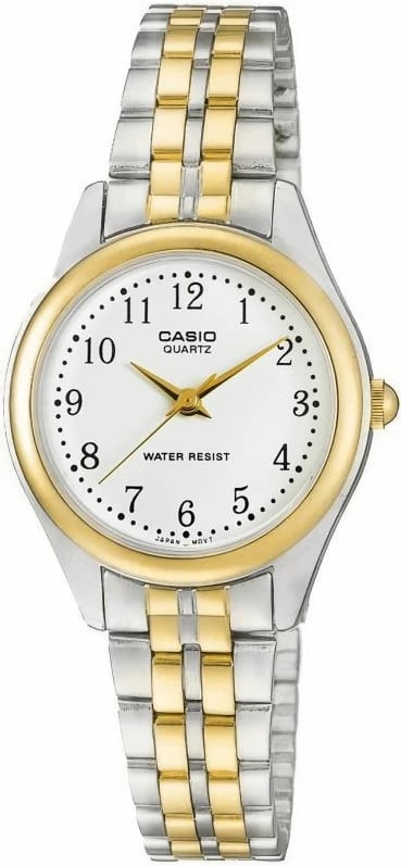 Orë dore për femra Casio, argjend dhe ar