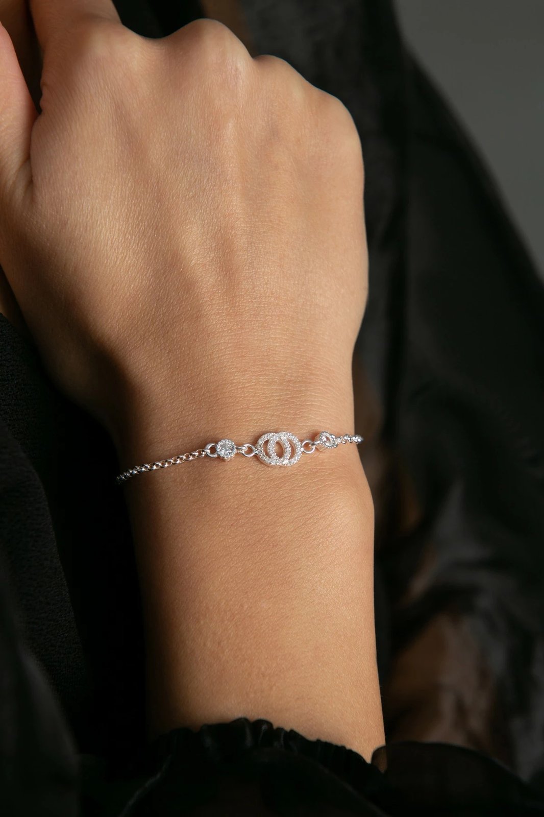 Byzylyk argjendi Elika Silver, shumëngjyrësh, FA182566