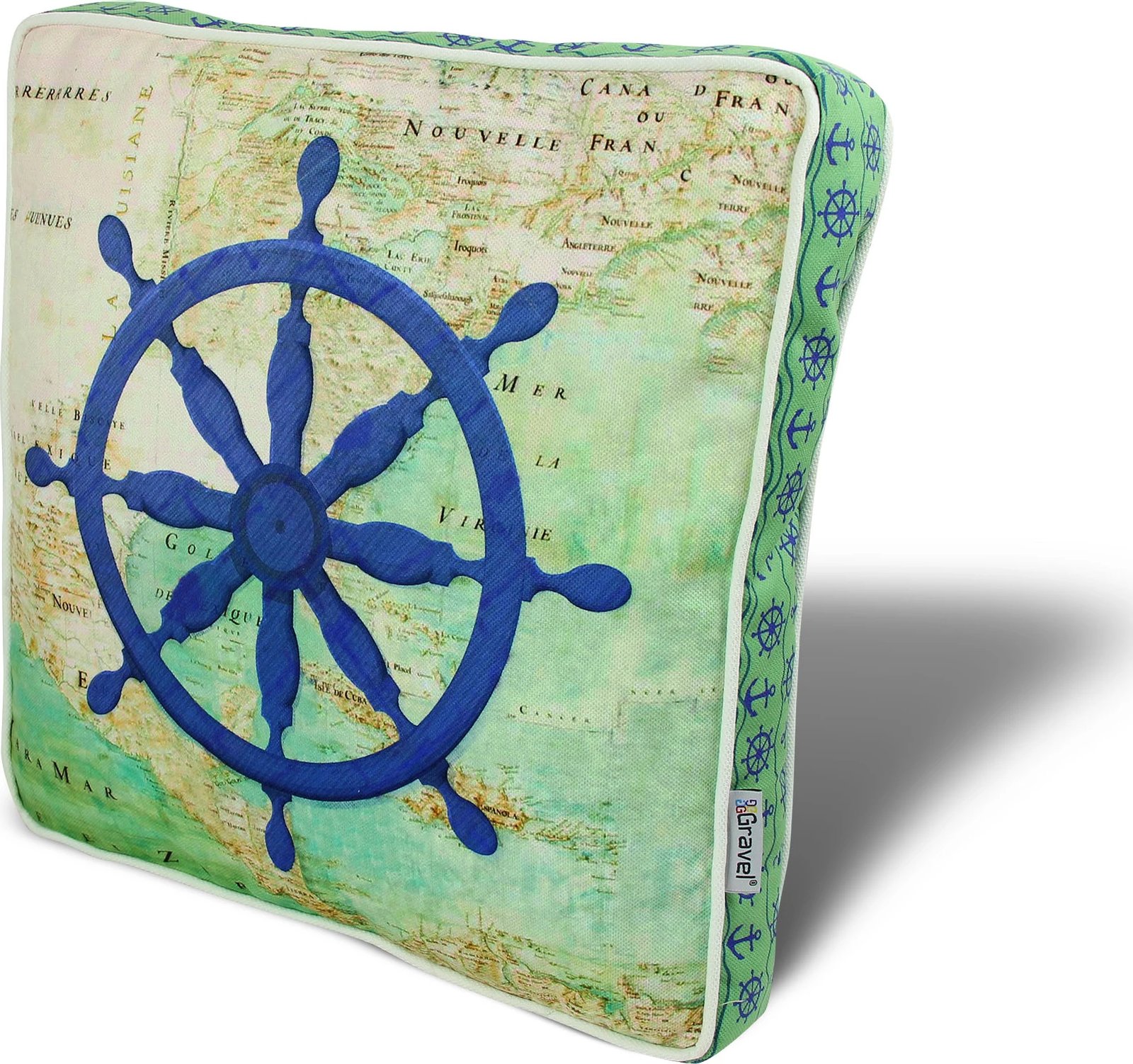 Jastëk dekorativ Evila Originals, model YM1012, shumëngjyrësh, 42x42cm