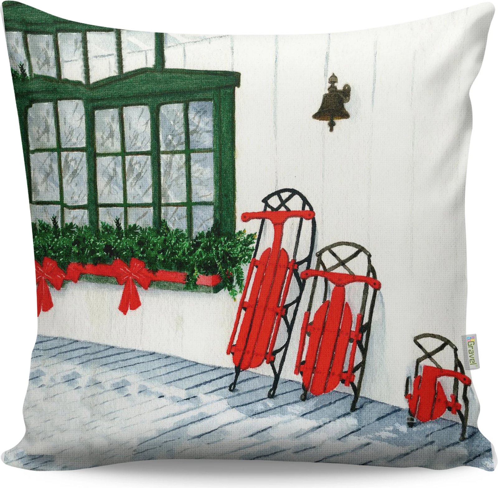 Jastëk dekorativ Evila Originals, A12954, shumëngjyrësh, 43x43cm