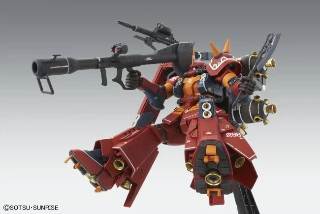 Model BANDAI MG 1/100 MS-06R ZAKU II HMT "PSYCHO ZAKU" Ver.Ka