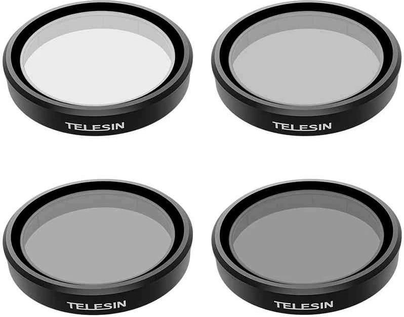 Set filtrash Telesin OA-FLT-005 për DJI Osmo Action 3/4/5, CPL/ND8/ND16/ND32 Set filtrash Telesin OA-FLT-005 për DJI Osmo Action 3/4/5, CPL/ND8/ND16/ND32