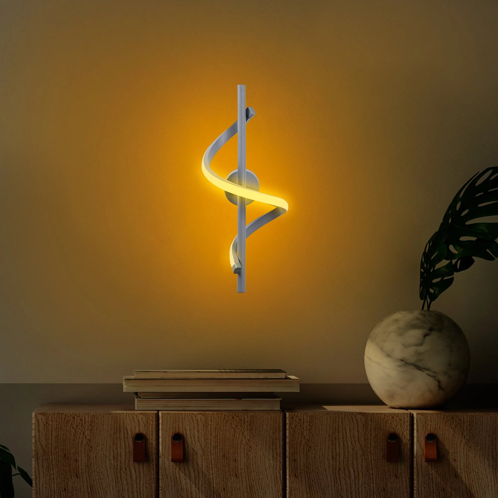 Llambë muri Opviq, Lıkma - 13512, ngjyrë gri