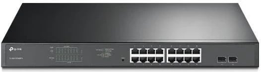 Switch TP-Link JetStream 16-Port Gigabit Easy Smart PoE/PoE+, i zi
