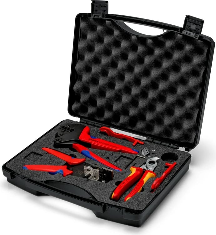 Set veglash Knipex 97 91 04 V01, 5 copë, me kuti bartëse