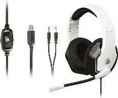 Kufje A4TECH Bloody G260p USB+AUX3.5, RGB, Bardhë